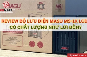 [REVIEW] BỘ LƯU ĐIỆN MASU MS-1K LCD CÓ CHẤT LƯỢNG NHƯ LỜI ĐỒN?