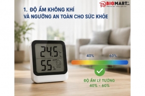 Tác hại độ ẩm cao và lợi ích máy hút ẩm đối với sức khỏe