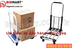 3 mẫu xe đẩy hàng Advindeq 4 bánh được ưa chuộng nhất hiện nay