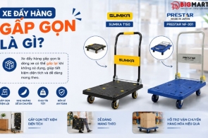 Xe đẩy hàng gấp gọn là gì? Các loại xe đẩy phổ biến hiện nay