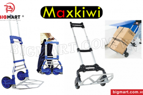 2 Dòng Xe Đẩy Hàng 2 Bánh Gấp Gọn Maxkiwi Nổi Bật, Nên Mua