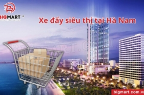 Mua xe đẩy siêu thị tại Hà Nam giá rẻ ở Bigmart