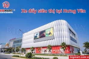 Bật mí chỗ mua xe đẩy siêu thị tại Hưng Yên uy tín