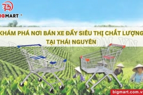 KHÁM PHÁ NƠI BÁN XE ĐẨY SIÊU THỊ CHẤT LƯỢNG TẠI THÁI NGUYÊN