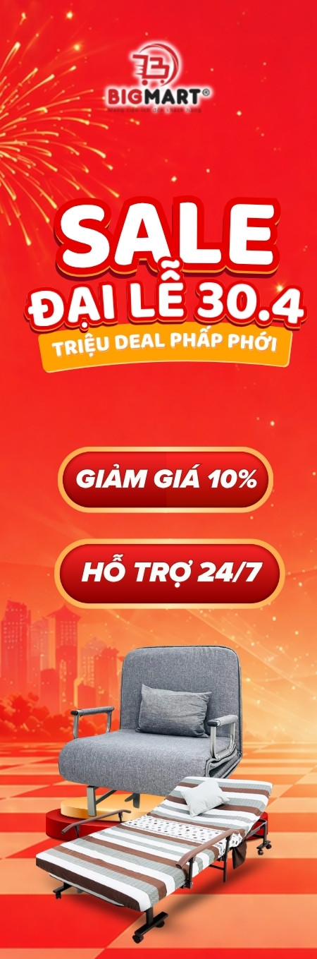 Khuyến mãi giường gấp gọn T4/2026