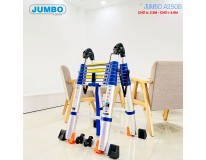 Thang rút nhôm chữ A cao cấp JUMBO A250B