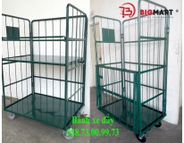 Xe Đẩy Lồng Thép 02 Tầng