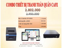 Combo thiết bị thanh toán quán Cafe