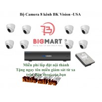 Bộ Camera 8 kênh BK Vision-USA