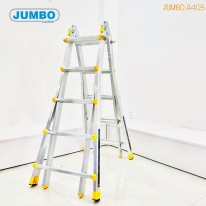 Thang nhôm trượt chữ A JUMBO A405