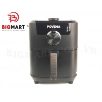 Nồi chiên không dầu 4.5L Povena PVN-4522