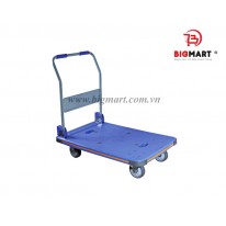 Xe Đẩy Hàng 4 Bánh Gấp Gọn Sàn Nhựa Maxkiwi PT-0089