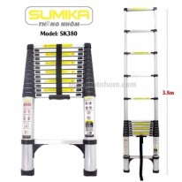 Thang rút nhôm Sumika SK380 (Màu đen - 3.8m)