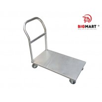 Xe Đẩy Hàng 4 Bánh Inox HQ-300Tải Trọng 300kg