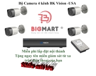 Bộ Camera 4 kênh BK Vision-USA